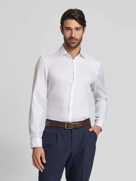 Zdjęcie produktu Koszula biznesowa o kroju super slim fit z listwą guzikową Jake*s Biały
