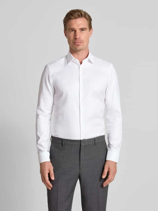 Zdjęcie produktu Koszula biznesowa o kroju super slim fit z popeliny Jake*s Biały