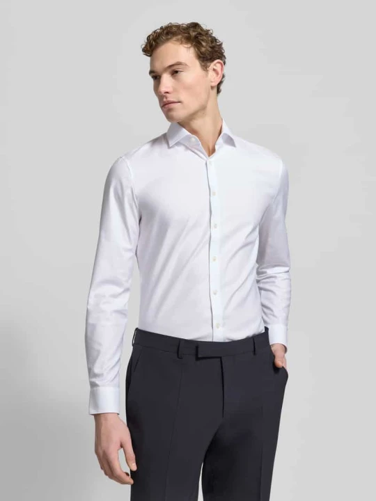 Zdjęcie produktu Koszula biznesowa o kroju super slim fit z twillu OLYMP No. Six Biały
