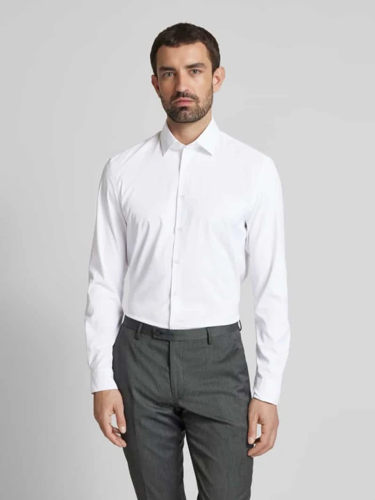 Zdjęcie produktu Koszula biznesowa o kroju super slim fit ze streczem Jake*s Biały