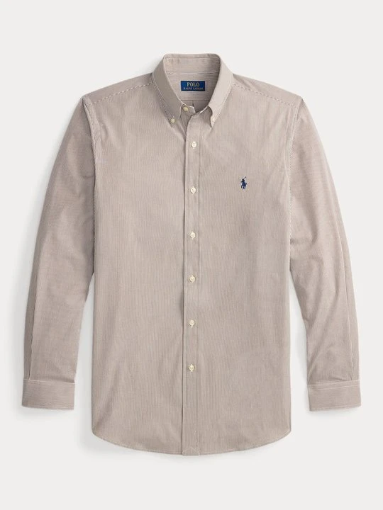 Zdjęcie produktu Koszula biznesowa Polo Ralph Lauren brązowy melanż