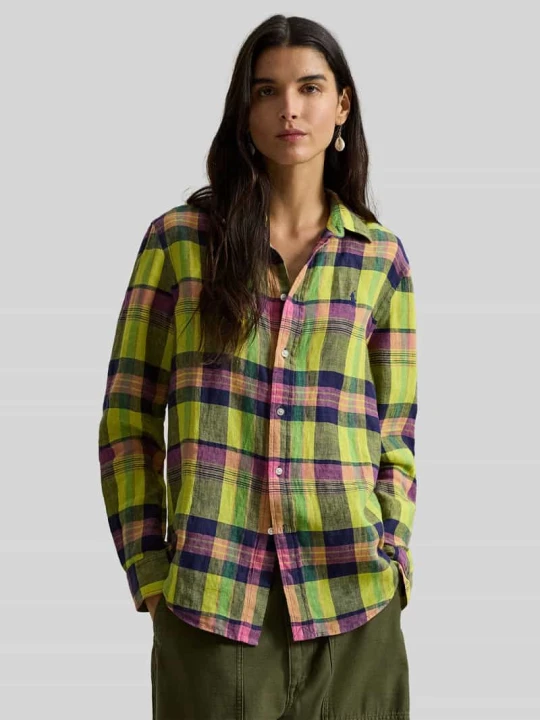 Zdjęcie produktu Koszula bluzowa z czystego lnu, krój regular fit Polo Ralph Lauren Żółty