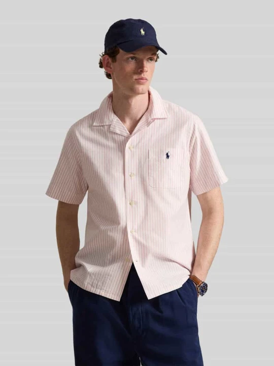 Zdjęcie produktu Koszula casual o kroju relaxed fit z czystej bawełny Polo Ralph Lauren Mocnoróżowy