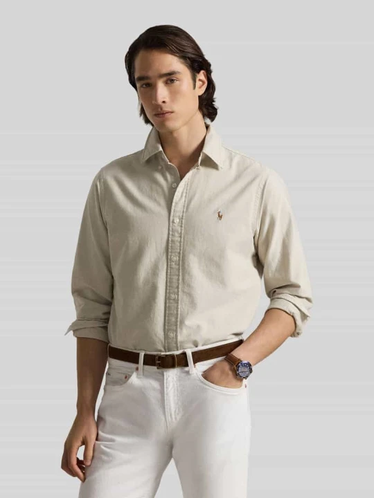 Zdjęcie produktu Koszula casual o kroju relaxed fit z czystej bawełny Polo Ralph Lauren Beżowy