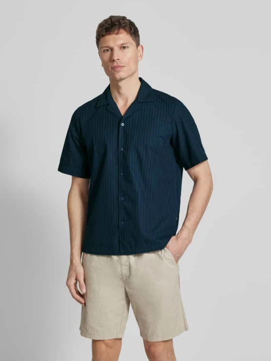 Zdjęcie produktu Koszula casual z czystej bawełny o kroju regular fit model 'RAYER_M' Boss Granatowy