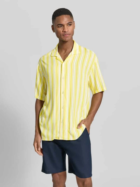 Zdjęcie produktu Koszula casual z czystej wiskozy, krój regular fit MCNEAL Neonowy żółty