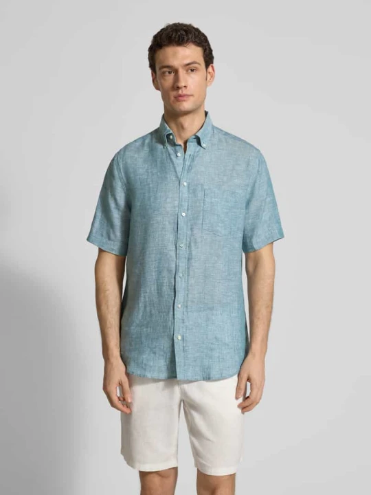 Zdjęcie produktu Koszula casual z lnu, krój regular fit Christian Berg