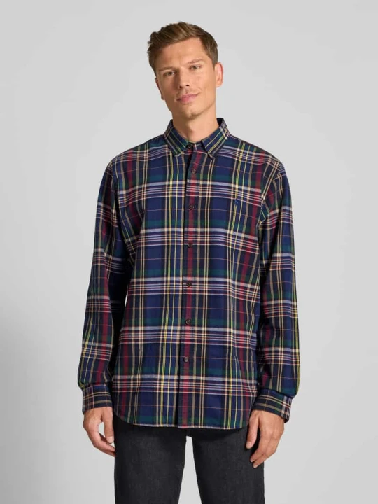 Zdjęcie produktu Koszula casualowa o kroju custom fit z kołnierzykiem typu button down Polo Ralph Lauren Granatowy
