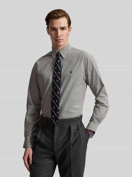 Zdjęcie produktu Koszula casualowa o kroju custom fit z mieszanki bawełny Polo Ralph Lauren Jasnobrązowy