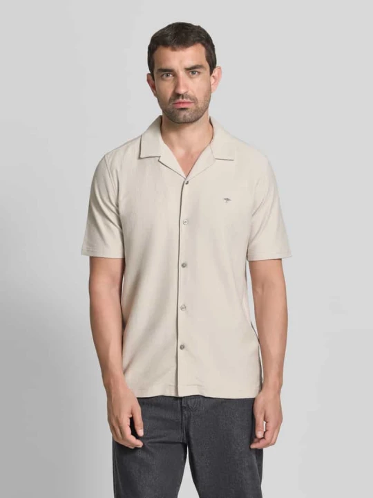 Zdjęcie produktu Koszula casualowa o kroju loose fit z czystej bawełny FYNCH-HATTON Złamany biały