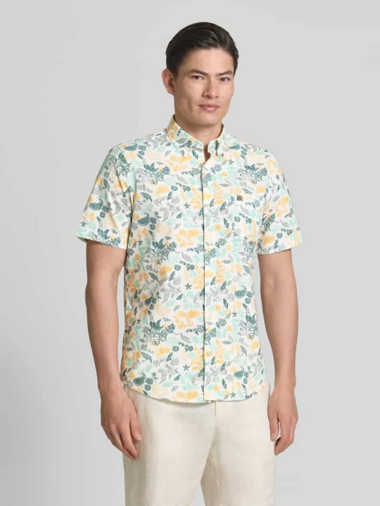 Zdjęcie produktu Koszula casualowa o kroju modern fit z kołnierzykiem typu button down Lerros Żółty