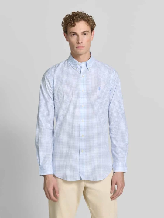 Zdjęcie produktu Koszula casualowa o kroju nowoczesnym z mieszanka bawełny Polo Ralph Lauren Jasnoniebieski
