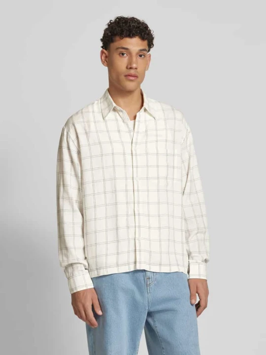 Zdjęcie produktu Koszula casualowa o kroju oversized z listwą guzikową Weekday Złamany biały
