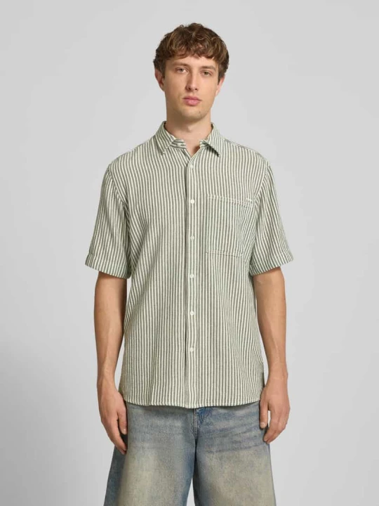 Zdjęcie produktu Koszula casualowa o kroju regular fit w z krótkim rękawem stylu G-Star Raw Zielony