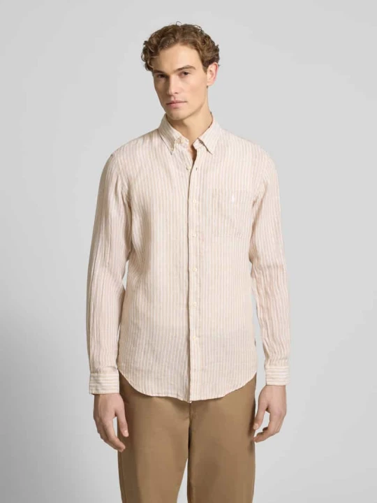 Zdjęcie produktu Koszula casualowa o kroju regular fit z czystego lnu Polo Ralph Lauren Beżowy