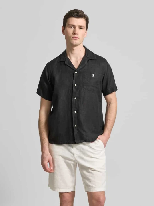 Zdjęcie produktu Koszula casualowa o kroju regular fit z czystego lnu Polo Ralph Lauren Czarny
