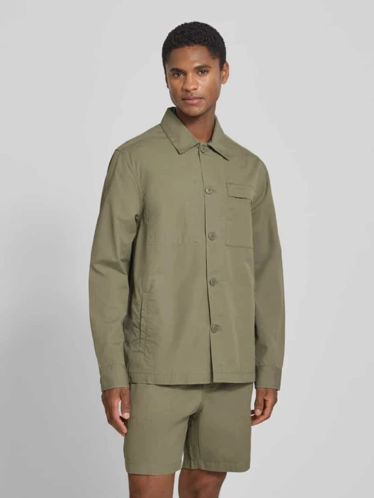 Zdjęcie produktu Koszula casualowa o kroju regular fit z czystej bawełny Barbour Oliwkowy