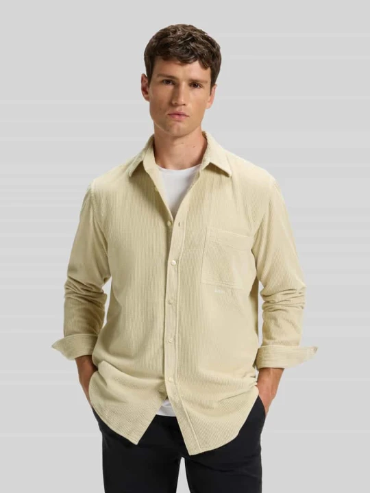 Zdjęcie produktu Koszula casualowa o kroju regular fit z czystej bawełny model 'RELEGANT_6_M' Boss Piaskowy
