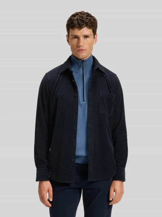 Zdjęcie produktu Koszula casualowa o kroju regular fit z czystej bawełny model 'RELEGANT_6_M' Boss Granatowy