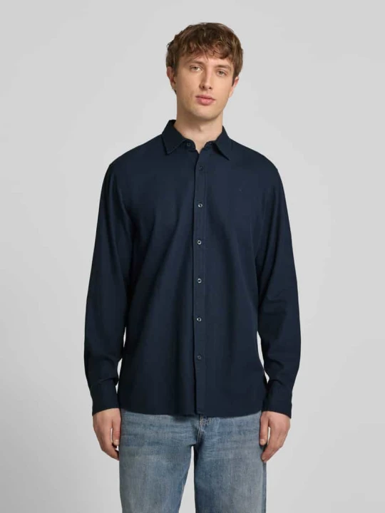 Zdjęcie produktu Koszula casualowa o kroju regular fit z czystej bawełny G-Star Raw Granatowy