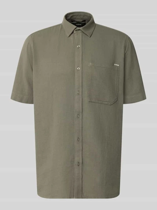 Zdjęcie produktu Koszula casualowa o kroju regular fit z czystej bawełny G-Star Raw Limonkowy