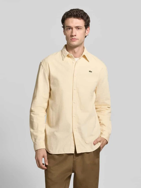 Zdjęcie produktu Koszula casualowa o kroju regular fit z czystej bawełny Lacoste