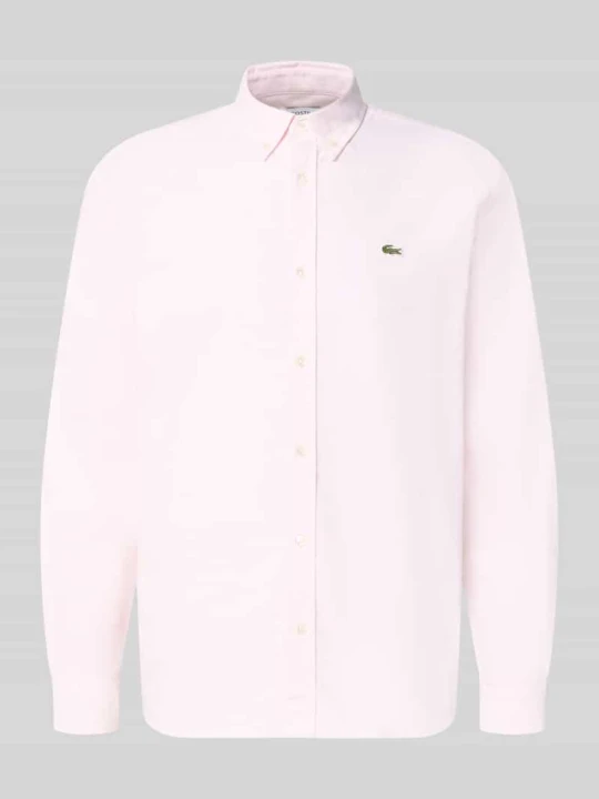 Zdjęcie produktu Koszula casualowa o kroju regular fit z czystej bawełny Lacoste Jasnoróżowy