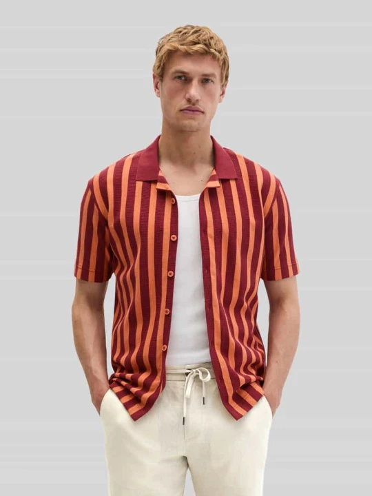 Zdjęcie produktu Koszula casualowa o kroju regular fit z czystej bawełny Marc O'Polo Czerwony