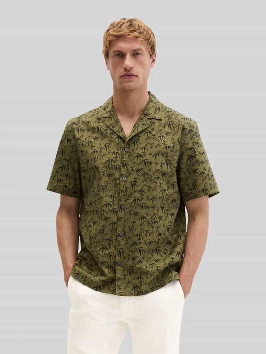 Zdjęcie produktu Koszula casualowa o kroju regular fit z czystej bawełny Marc O'Polo Oliwkowy