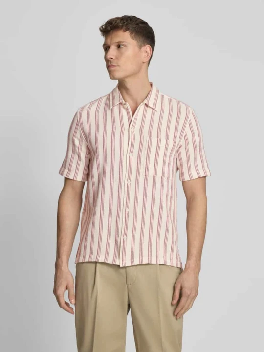 Zdjęcie produktu Koszula casualowa o kroju regular fit z czystej bawełny model 'CAMP' Marc O'Polo Biały
