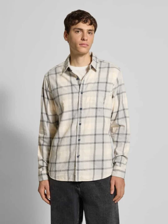 Zdjęcie produktu Koszula casualowa o kroju regular fit z czystej bawełny model ‘CLUE’ Pepe Jeans Jasnoszary