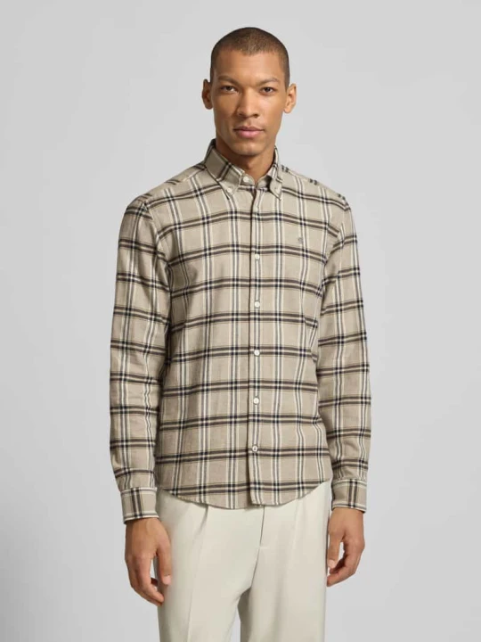 Zdjęcie produktu Koszula casualowa o kroju regular fit z czystej bawełny model ‘LIAM’ Boss Błotnisty