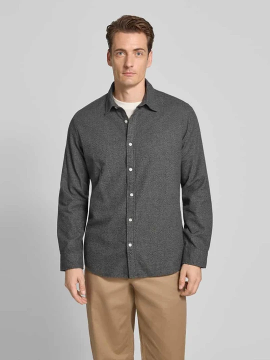 Zdjęcie produktu Koszula casualowa o kroju regular fit z czystej bawełny model ‘NOAH’ Selected Homme Średnioszary