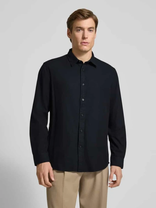 Zdjęcie produktu Koszula casualowa o kroju regular fit z czystej bawełny model ‘NOAH’ Selected Homme Czarny