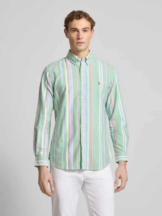Zdjęcie produktu Koszula casualowa o kroju regular fit z czystej bawełny Polo Ralph Lauren Zielony