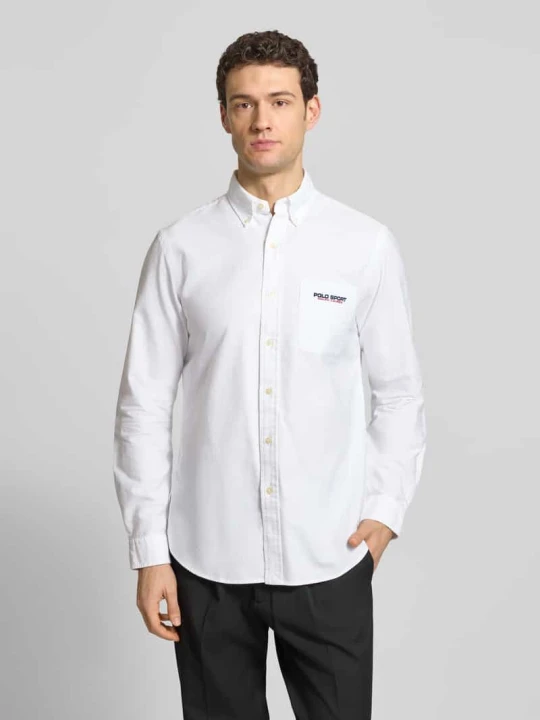 Zdjęcie produktu Koszula casualowa o kroju regular fit z czystej bawełny Polo Ralph Lauren Biały