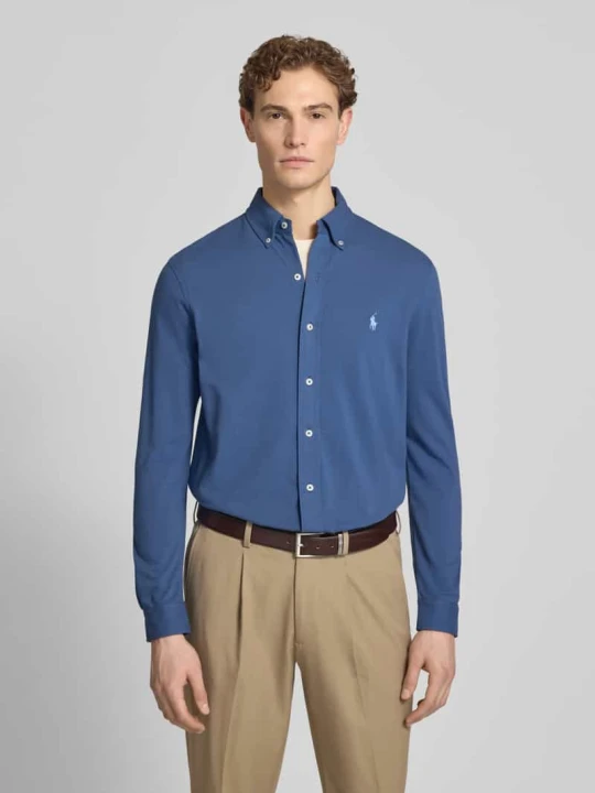 Zdjęcie produktu Koszula casualowa o kroju regular fit z czystej bawełny Polo Ralph Lauren Ciemnoniebieski