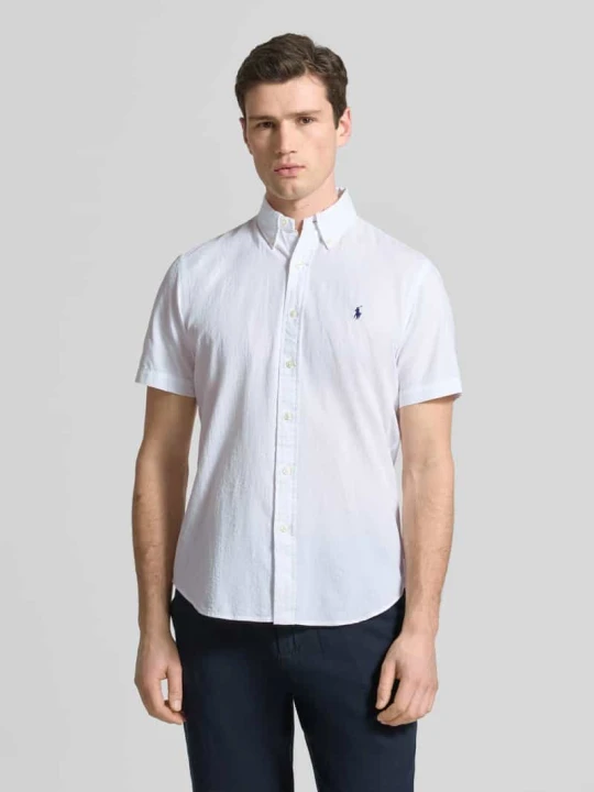 Zdjęcie produktu Koszula casualowa o kroju regular fit z czystej bawełny Polo Ralph Lauren Biały