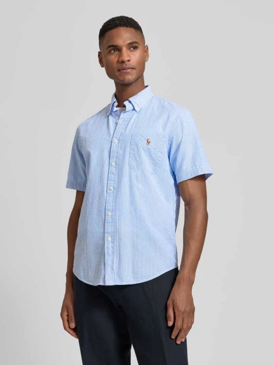 Zdjęcie produktu Koszula casualowa o kroju regular fit z czystej bawełny Polo Ralph Lauren Niebieski