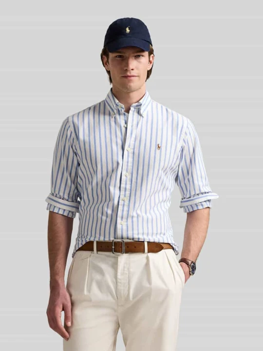 Zdjęcie produktu Koszula casualowa o kroju regular fit z czystej bawełny Polo Ralph Lauren Błękitny