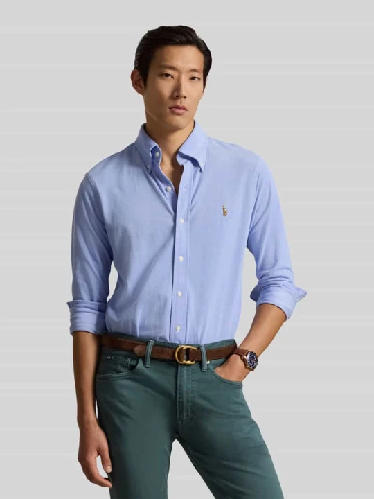 Zdjęcie produktu Koszula casualowa o kroju regular fit z czystej bawełny Polo Ralph Lauren Jasnoniebieski