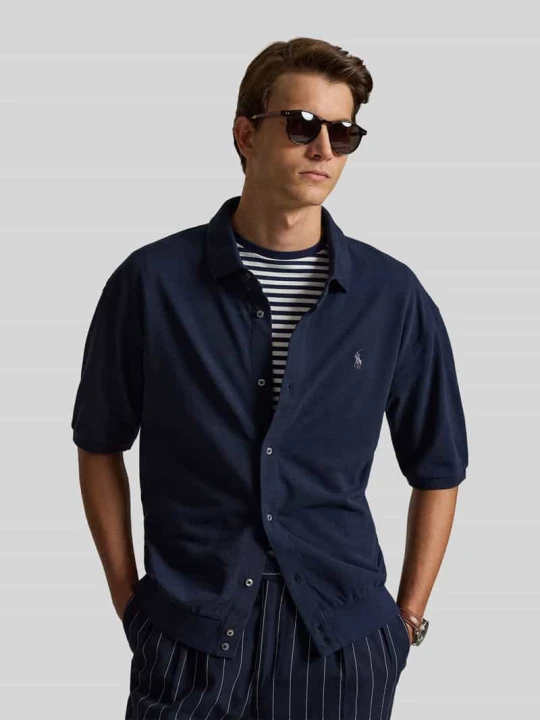 Zdjęcie produktu Koszula casualowa o kroju regular fit z czystej bawełny Polo Ralph Lauren Granatowy