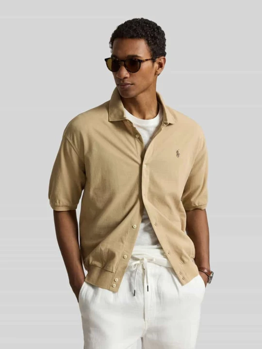 Zdjęcie produktu Koszula casualowa o kroju regular fit z czystej bawełny Polo Ralph Lauren Khaki