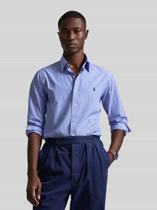 Zdjęcie produktu Koszula casualowa o kroju regular fit z czystej bawełny Polo Ralph Lauren Niebieski