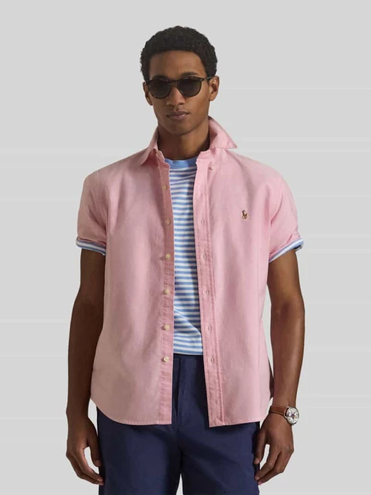Zdjęcie produktu Koszula casualowa o kroju regular fit z czystej bawełny Polo Ralph Lauren Mocnoróżowy