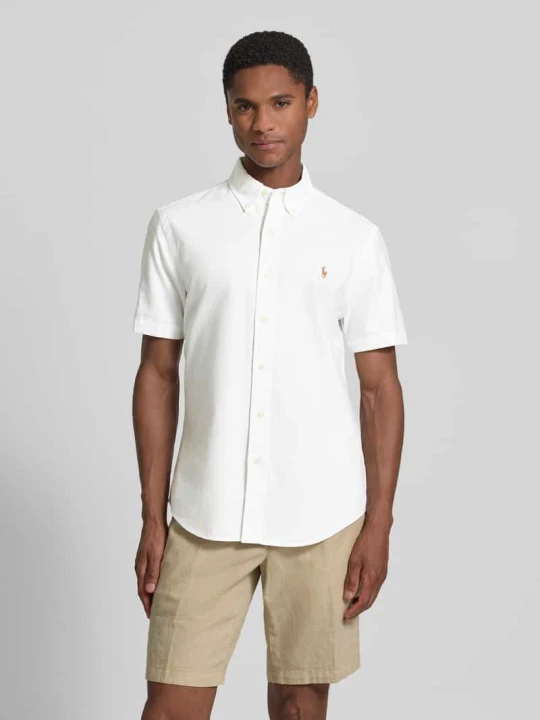 Zdjęcie produktu Koszula casualowa o kroju regular fit z czystej bawełny Polo Ralph Lauren Biały