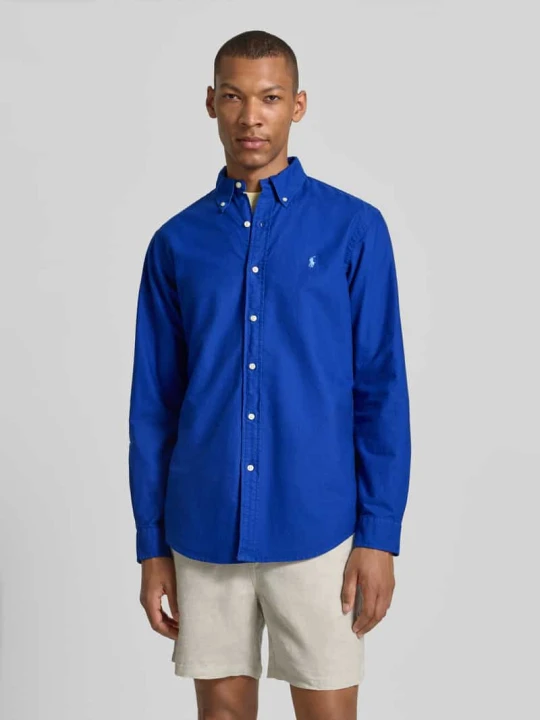 Zdjęcie produktu Koszula casualowa o kroju regular fit z czystej bawełny Polo Ralph Lauren Ciemnoniebieski