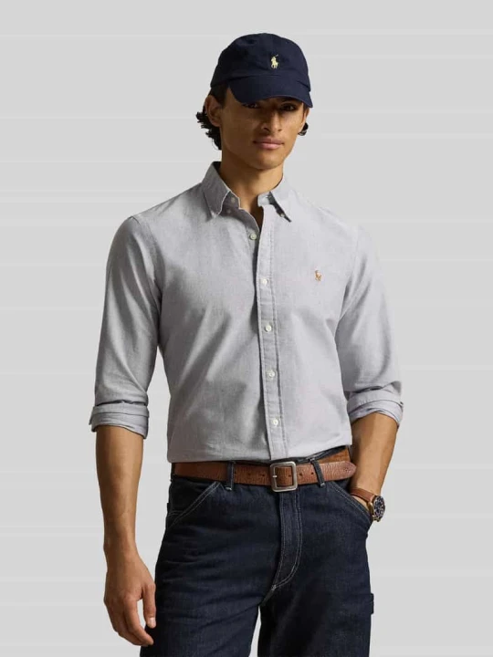 Zdjęcie produktu Koszula casualowa o kroju regular fit z czystej bawełny Polo Ralph Lauren Ciemnoniebieski