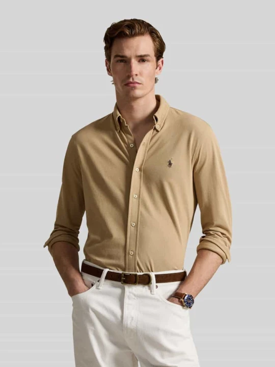 Zdjęcie produktu Koszula casualowa o kroju regular fit z czystej bawełny Polo Ralph Lauren Beżowy
