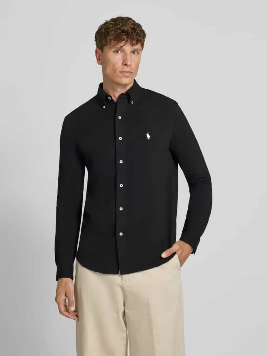 Zdjęcie produktu Koszula casualowa o kroju regular fit z czystej bawełny Polo Ralph Lauren Czarny